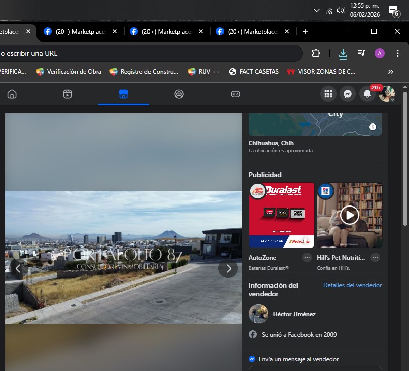 TERRENO IRREGULAR EN ZONA VALLES