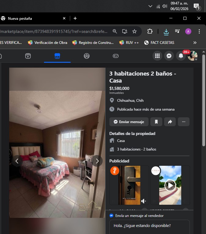 CASA EN VALLE DORADO AL SUR