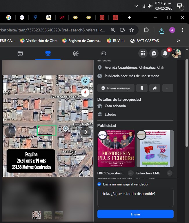 TERRENO EN CUAUHTÉMOC