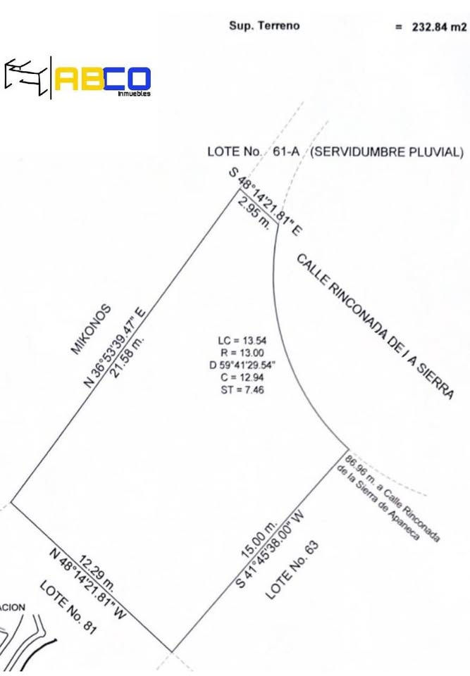 TERRENO EN RINCONADAS DE LA SIERRA VII
