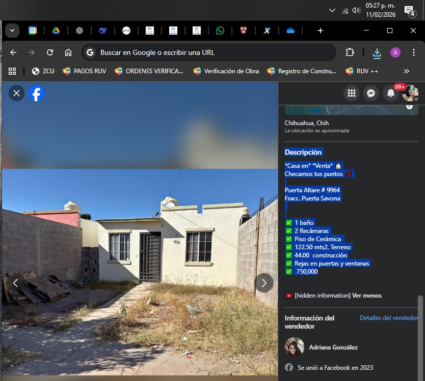 CASA EN VENTA EN PUERTA SABONA