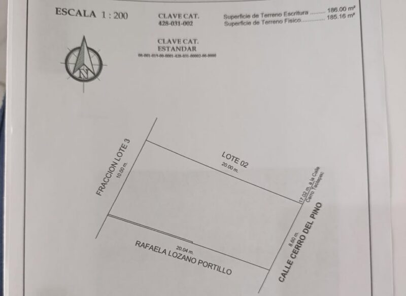 TERRENO EN COLONIA CERRO PRIETO
