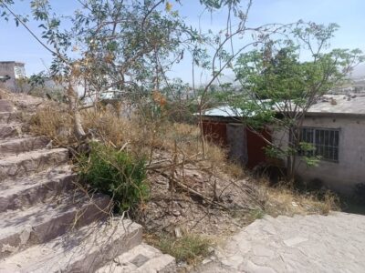 TERRENO RARO DIFICL ACCESO EN COLONIA 2 DE OCTUBRE